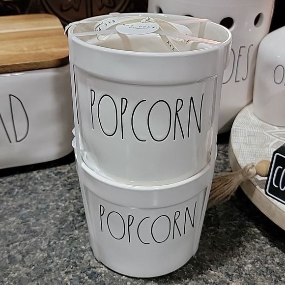 Rae Dunn Kitchen Rae Dunn Popcorn Buckets Poshmark